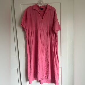 Ilana Kohn Linen Midi Dress